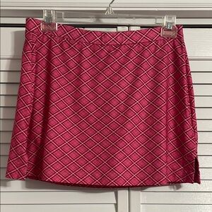 Adidas Pink and White Skort for Resort Wear size 12